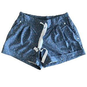 Lululemon Athletica Blue and White Relaxed Fit Athletic Shorts Like New